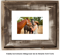 family horseback riding near me in Ontario, New York